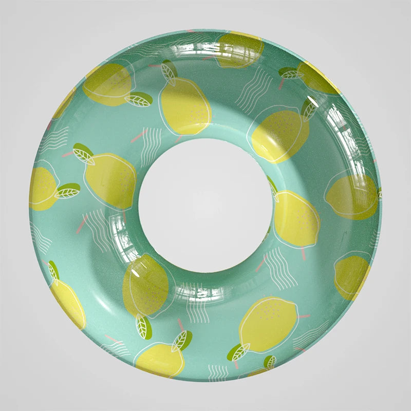 Oversized Inflatable Swim Ring Life-Saving Pool Floating Tube Summer Outdoor Water Toy for Kids Children for Water
