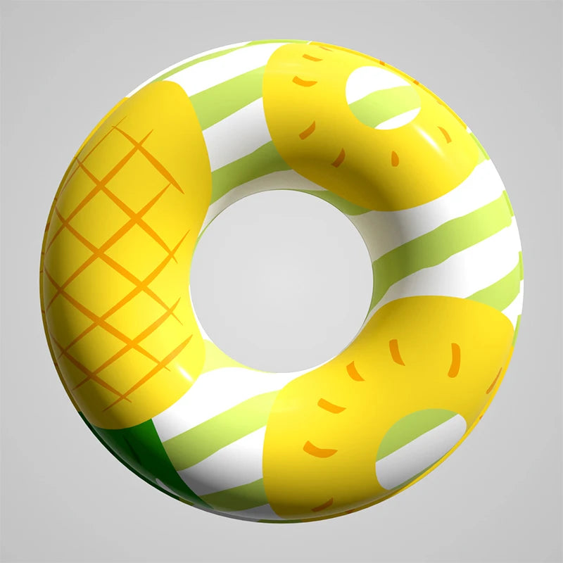 Oversized Inflatable Swim Ring Life-Saving Pool Floating Tube Summer Outdoor Water Toy for Kids Children for Water