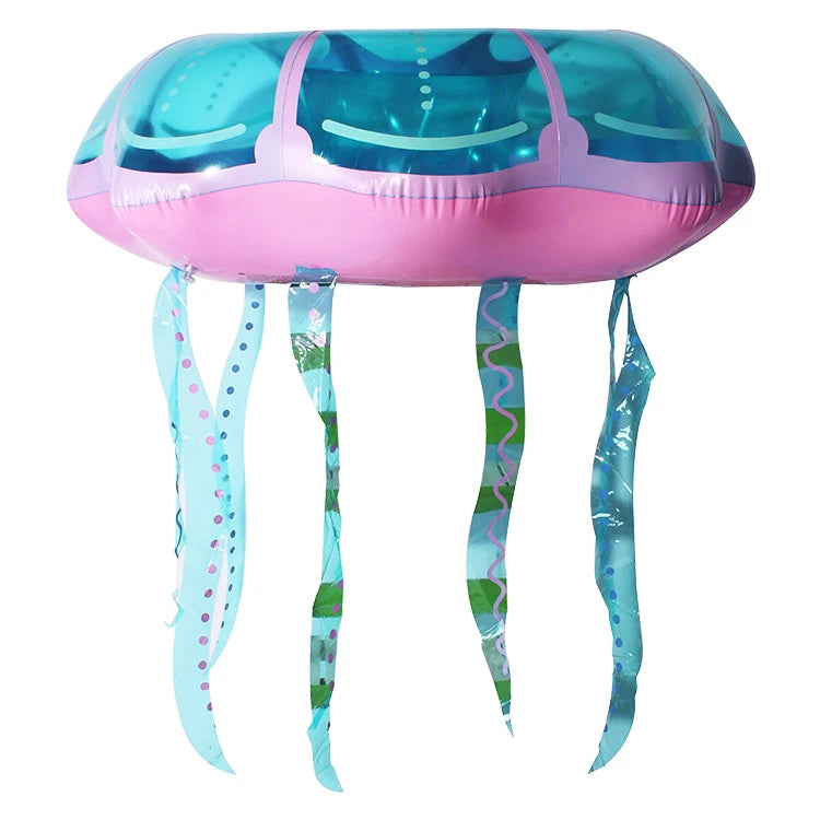 Newest Jellyfish Inflatable Pool Float Adult Swimming Ring