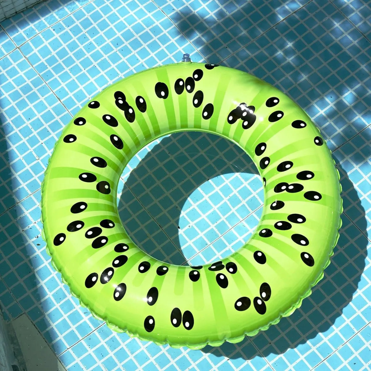 Environmental Protection Thickened Red Kiwi Fruit Children Inflatable Swimming Armpit Ring PVC