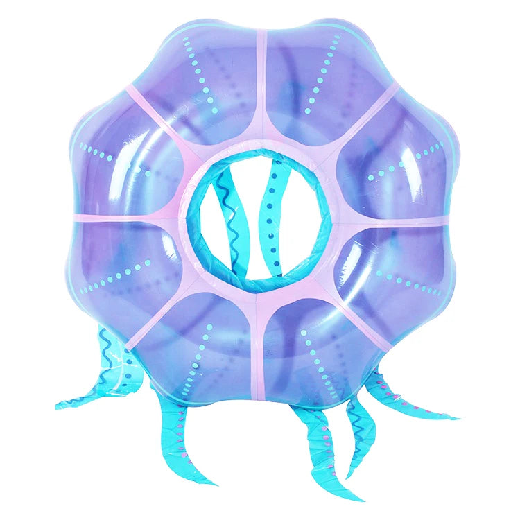 Newest Jellyfish Inflatable Pool Float Adult Swimming Ring