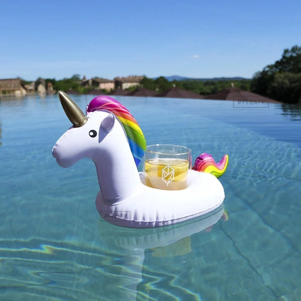 Inflatable Unicorn Swimming Ring & Adult Swim Ring Pool Toys