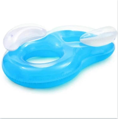 Inflatable Mermaid Swimming Ring PVC Inflatable Swimming Ring Children's Inflatable Swimming Ring