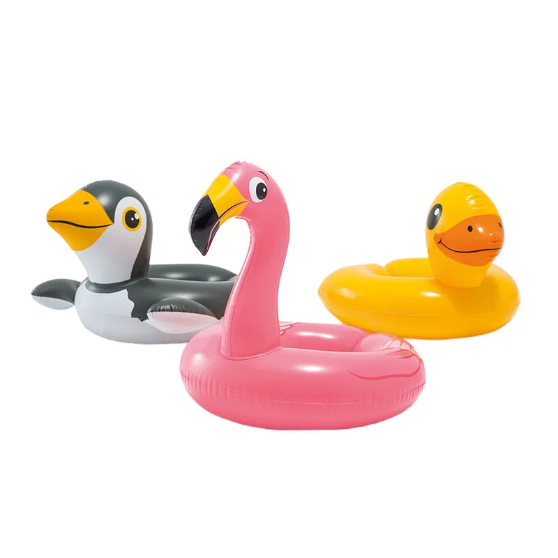 Universal Adult & Kids Swim Ring, Durable Material Easy Inflate Deflate