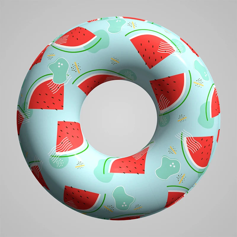 Oversized Inflatable Swim Ring Life-Saving Pool Floating Tube Summer Outdoor Water Toy for Kids Children for Water